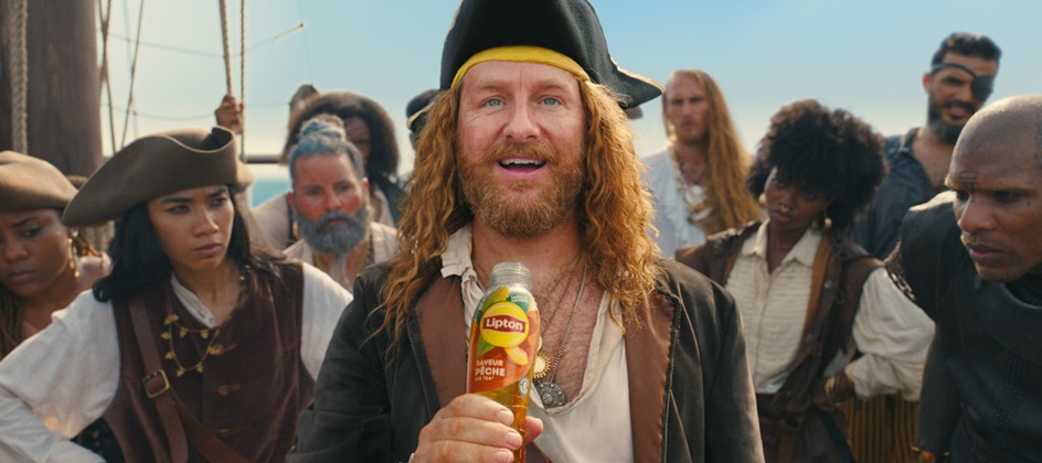 Lipton Ice Tea campaign turns grumpy pirates into party animals
